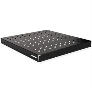 Roline 19-inch plank 1 U, 500 mm diep 50 kg zwart