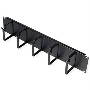 Roline 19-inch rangeerpaneel 2 U, 85x60mm zwart