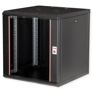 Roline 19-inch wandbehuizing Pro 12 U, 600x600 BxD zwart