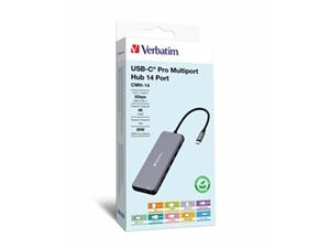 Verbatim USB-C Pro Multiport Hub 14 Port CMH-14
