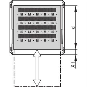 NVent SCHROFF 27230108 19 inch Schap voor patchkast