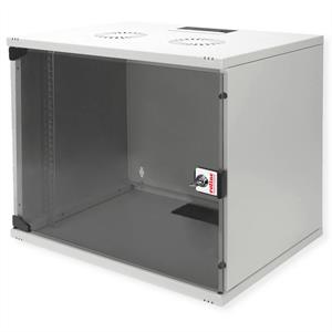 Roline 19-inch wandbehuizing Basic 7 U, 540x400 BxD Bouwpakket grijs