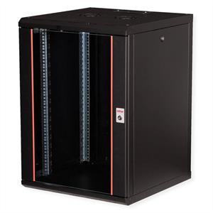 Roline 19-inch wandbehuizing Pro 16 U, 600x600 BxD zwart