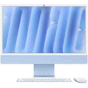 iMac 24 Blauw (2024) - M4 chip, 8 CPU/GPU, 16GB/256GB SSD