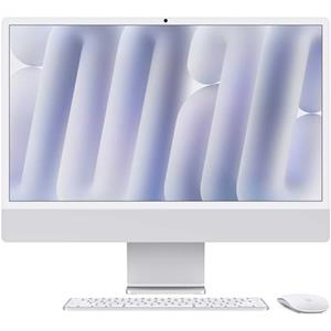 iMac 24 Zilver (2024) - Glas met nanotextuur - M4 chip, 10 CPU/GPU, 24GB/512GB SSD