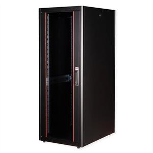 Roline 19-inch netwerkkast Basic 32 U, 600x800 BxD Glazen deur zwart
