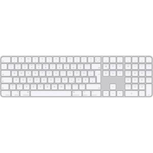 Apple Magic Keyboard weiß mit Touch ID mit Ziffernblock weiße Tasten