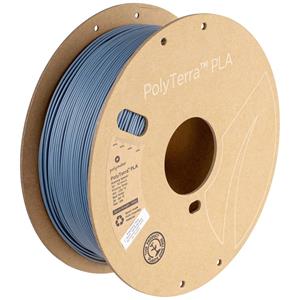Polymaker PA04004 Muted Filament PLA kunststof Gering kunststofgehalte, Mat 1.75 mm 1000 g Muted Blue PolyTerra™ 1 stuk(s)
