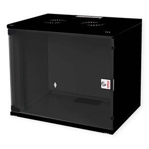 Roline 19-inch wandbehuizing Basic 7 U, 540x400 BxD Bouwpakket zwart