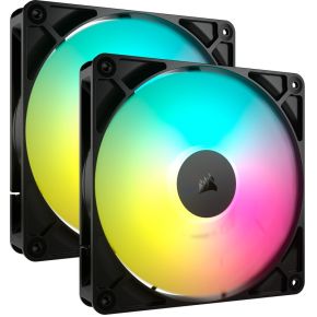 Corsair CO-9050183-WW PC-ventilator Zwart (b x h x d) 140 x 25 x 140 mm