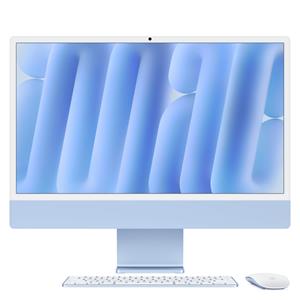 iMac 24 Blauw (2024) - M4 chip, 10 CPU/GPU, 16GB/512GB SSD