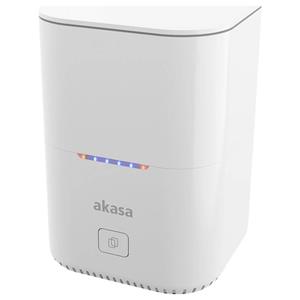 Akasa AK-DK09U3-WHCMV2 M.2 SSD-behuizing 2242, 2260, 2280 USB-C (USB 3.2 Gen 2)