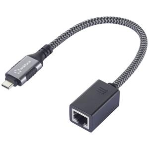 Renkforce USB-C to Gigabit Ethernet Mini Adapter Black color Netwerkadapter USB-A 3.2 Gen 1