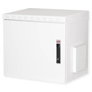 Roline 19-inch wandbehuizing Pro 9 U , 600x450 BxT IP55 buiten grijs