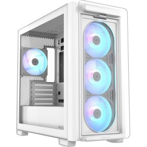 Asus A23 PLUS TG ARGB PC-behuizing Wit