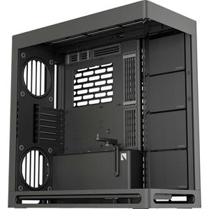 HAVN HS 420 PC-Gehäuse, Midi-Tower, E-ATX, Tempered Glass - schwarz Midi-tower Behuizing, Gaming-behuizing, PC-behuizing Zwart