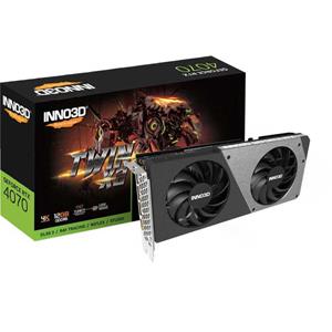 Inno 3D RTX 4070 Videokaart GeForce RTX 4070 12 GB HDMI, DisplayPort