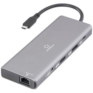 Renkforce RF-DKS-905 10-in-1 8K PD 3.1 USB-C dockingstation Geschikt voor merk (dockingstation): Universeel USB-C Power Delivery