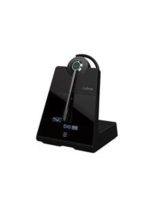 Jabra Engage 75 SE Convertible On Ear headset Bluetooth, DECT, Kabel Mono Zwart Noise Cancelling Microfoon uitschakelbaar (mute), NFC
