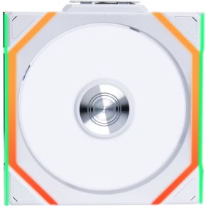 Lian Li UNI FAN SL Wireless ARGB PWM Lüfter - Reverse Blade, 120 mm, weiß PC-ventilator Wit (b x h x d) 120 x 124.5 x 28 mm