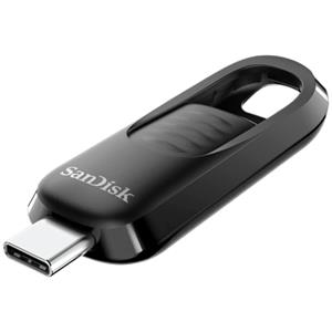 SanDisk ULTRA SLIDER 64GB USB 3.2 Gen 1 USB-sticks Zwart