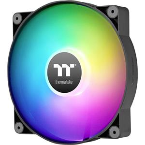 Thermaltake CT200 ARGB Sync PC Cooling Fan Single Pack PC-ventilator Zwart (b x h x d) 200 x 200 x 30 mm