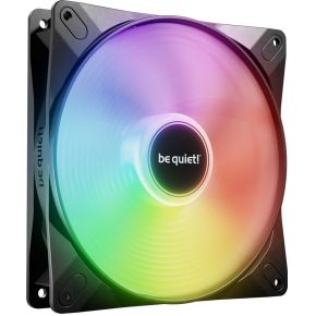 BeQuiet LIGHT WINGS LX 140mm PWM high-speed PC-ventilator Zwart (b x h x d) 140 x 140 x 25 mm Incl. LED-verlichting