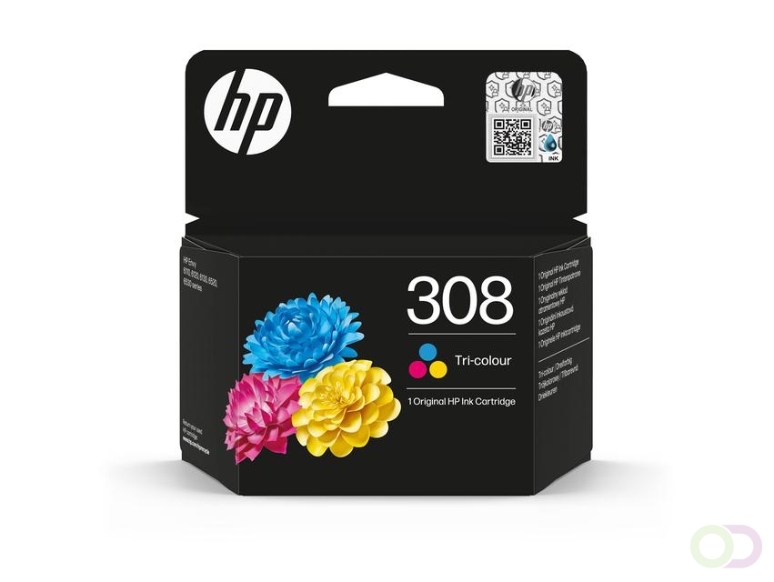 HP 308 (7FP20UE) inktcartridge kleur (origineel)