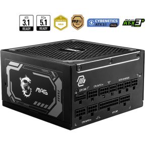 MSI MAG A1250GL PC-netvoeding 1250 W
