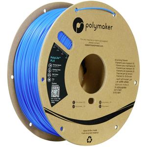 Polymaker PA02064 Filament PLA kunststof Hoge stijfheid, Hoge treksterkte 1.75 mm 1000 g Azuurblauw PolyLite™ 1 stuk(s)