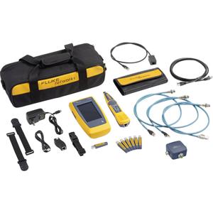 Fluke Networks LIQ-DUO-IE-KIT-H6-EU Netwerktester Geschikt voor: CAT 4, CAT 5, CAT 5e, CAT 6, CAT 6A, WiFi 6E, Kabel, 10 Gbit/s