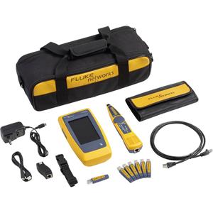 Fluke Networks LIQ-DUO-KIT-H6-EU Netwerktester Geschikt voor: CAT 4, CAT 5, CAT 5e, CAT 6, CAT 6A, WiFi 6E, Kabel, 10 Gbit/s