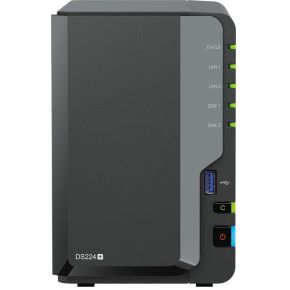 Synology DiskStation DS224+ NAS Desktop Intel Celeron J4125 2 GB DDR4 28 TB HDD DiskStation Manage