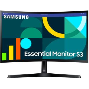 Samsung Essential S3 LS24D366GAUXEN Monitor Zwart
