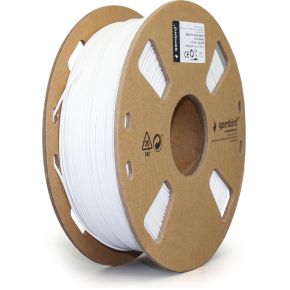 Gembird 3DP-PLA-01-MTW 3D-printmateriaal Polymelkzuur Wit 1 kg