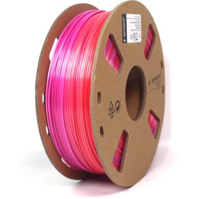 Gembird 3DP-PLA-SK-01-RP 3D-printmateriaal Polymelkzuur Paars, Rood 1 kg