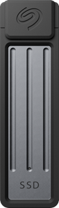 Seagate 2 TB Externe SSD harde schijf USB-C Donkergrijs STMX2000400