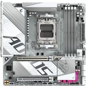 Gigabyte B850M A ELT WF6E ICE Moederbord Socket AMD AM5 Vormfactor Micro-ATX Moederbord chipset AMD B850