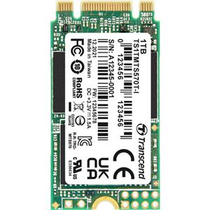 Transcend 1 TB SATA M.2 SSD 2242 harde schijf TS1TMTS570TI-VS1