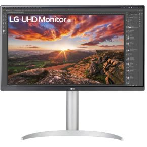 LG UltraFine 27UP850K-W Monitor Zwart