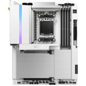 NZXT Moederbord AMD  N9 X870E Extreme - Matte White