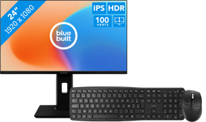 BlueBuilt 24 inch Full HD + werkpakket