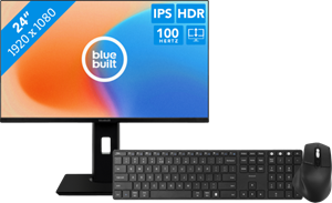 BlueBuilt 24 inch Full HD + pro werkpakket