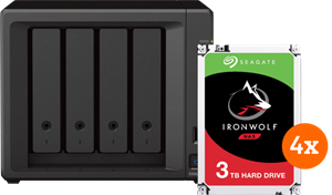 Synology DS923+ + 4x 3TB Seagate Ironwolf