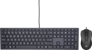 HP Pavilion Bedraad Toetsenbord 300 QWERTY +  100 Bedrade Muis