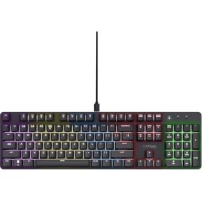 Trust GXT 871 Zora Mechanisch Gaming Toetsenbord Qwerty
