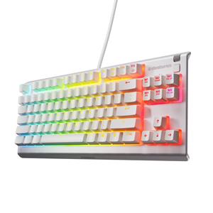 SteelSeries Apex 3 TKL Gaming Toetsenbord Qwerty Wit
