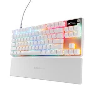 SteelSeries Apex Pro TKL Gen 3 Gaming Toetsenbord Qwerty Wit