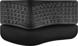 BlueBuilt Draadloos Ergonomisch Bluetooth Toetsenbord QWERTY