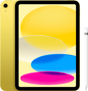 Apple iPad (2022) 10.9 inch 64GB Wifi Geel +  Pencil 1 (2022)